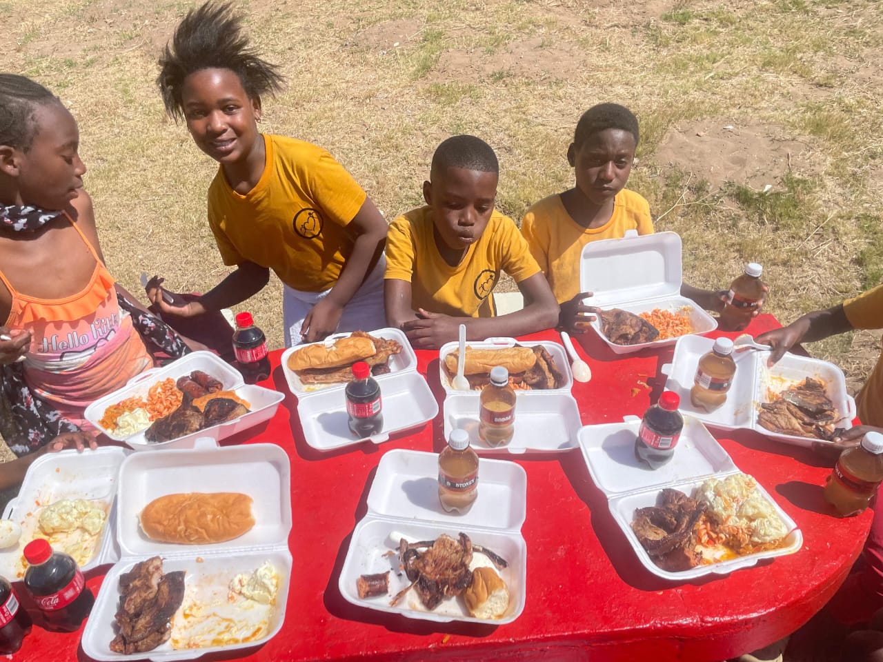 Children enjoying an outing